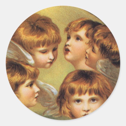 Rood-Headed Angels - Sticker (Voorkant)