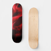 Rood heet persoonlijk skateboard (Voorkant)