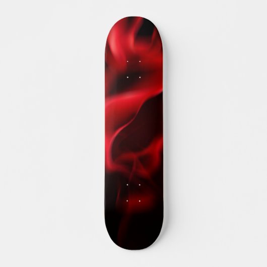 Rood heet persoonlijk skateboard (Voorkant)