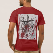 Rood heet shirt (Achterkant)