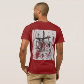 Rood heet shirt (Achterkant volledig)