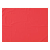 Rood, helder rood, effen kleur tafelkleed (Voorkant (Horizontaal))