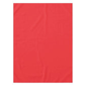 Rood, helder rood, effen kleur tafelkleed (Voorkant)