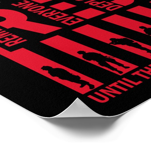 Rood herinner iedereen die tot zij allen komen ops poster (Hoek)