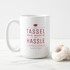 Rood het kwastje was het gedoe Afstuderen waard Koffiemok