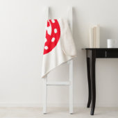 Rood Hoefijzer meisje en paarden Sherpa Deken (In situ)