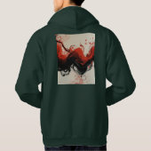 rood hoodie (Achterkant)