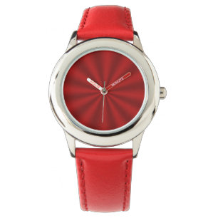 Rood Horloge Starburst
