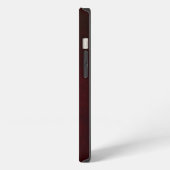 Rood Hout iPhone Hoesje (Linkerkant)