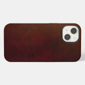 Rood Hout iPhone Hoesje (Achterkant horizontaal)