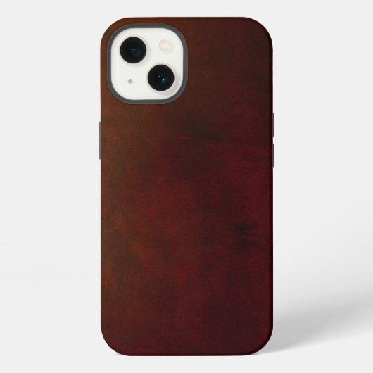 Rood Hout iPhone Hoesje (Achterkant)