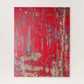 Rood hout legpuzzel (Verticaal)