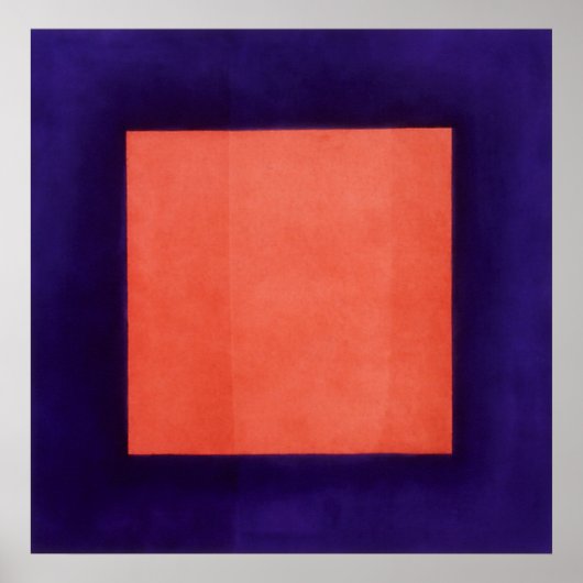 rood hout poster (Voorkant)