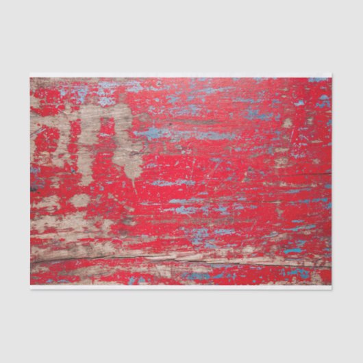 Rood hout tissuepapier (Voorkant)