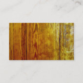 Rood houten meubelen binnenontwerp visitekaartje (Achterkant)