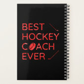 Rood ijs - Beste hockeycoach Planner (Achterkant)
