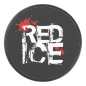 rood ijs hockey puck (Voorkant)