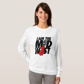 Rood ik ben het Midwesten T-shirt (Voorkant volledig)