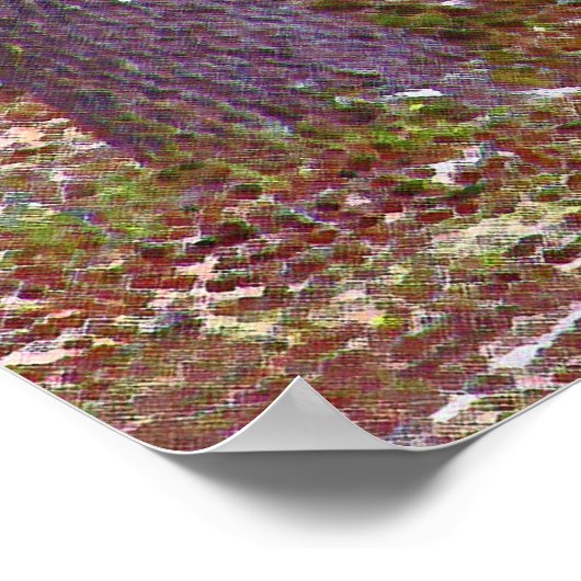 Rood in de Bossen Poster (Hoek)