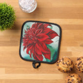 Rood in drijfmest pannenlap (Top down)