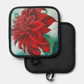 Rood in drijfmest pannenlap (Voorkant / Achterkant)