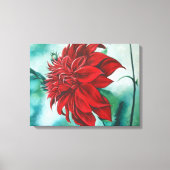 Rood in Fury Canvas Afdruk (Voorkant)