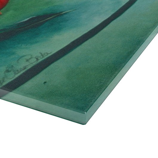 Rood in Fury Snijplank (Hoek)