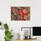 rood in lente poster (Thuiskantoor)