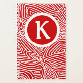 Rood Initiaal Planner (Voorkant)