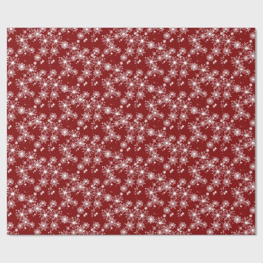  rood inpakken cadeaupapier (Vlak)