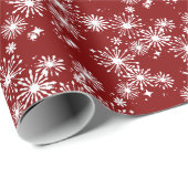 rood inpakken cadeaupapier (Rol Hoek)