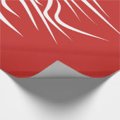 Rood inpakpapier met Leeuw of kies kleur (Hoek)