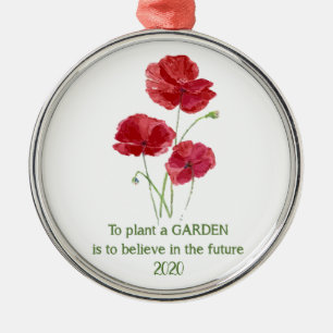 Rood Inspirerend deklaagdeklaag Metalen Ornament
