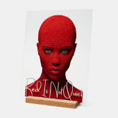 Rood Is Niet Stil Acryl Bord (Hoek)