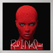 Rood Is Niet Stil Folie Afdrukken (Voorkant)