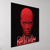 Rood Is Niet Stil Folie Afdrukken (Laagn)