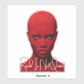 Rood Is Niet Stil Sticker (Vel)