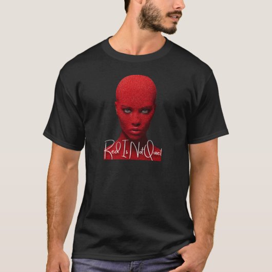 Rood Is Niet Stil T-shirt (Voorkant)