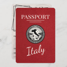 Rood Italië paspoort