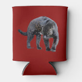 Rood Jaguar Diablo koelbox 2 Blikjeskoeler (Voorkant)