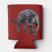 Rood Jaguar Diablo koelbox 2 Blikjeskoeler (Achterkant)