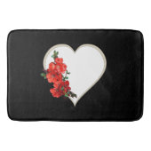 Rood Japans grauw Badmat (Voorkant)