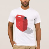 Rood jerricaans Mannen T-shirt (Voorkant)
