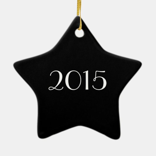 Rood Jouw naam Zebra Afdrukafbeelding afschilderen Keramisch Ornament (Achterkant)