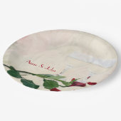 Rood Jubileum en Bord van papier van de partij (Gekanteld)