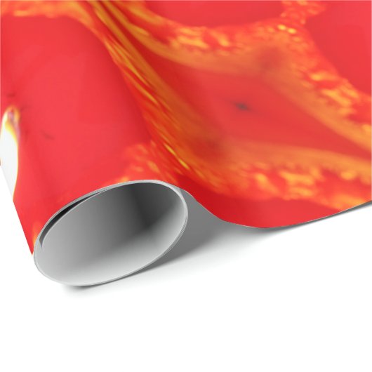 Rood kaarslicht voor lichte vlam cadeaupapier (Rol Hoek)