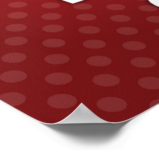 Rood kalm houden en op Poster bakken (Hoek)