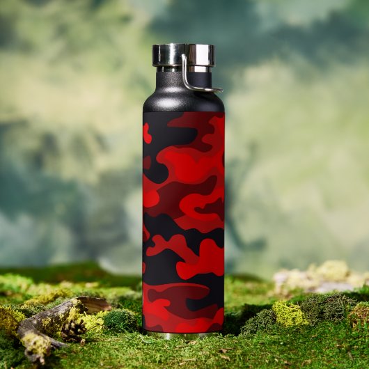 Rood kamo 2 Thor Copper Infused Water Flacon Waterfles (Buiten)