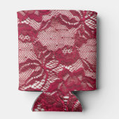 Rood kant: elastisch jacquard textiel. blikjeskoeler (Achterkant)