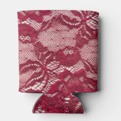 Rood kant: elastisch jacquard textiel. blikjeskoeler (Achterkant)